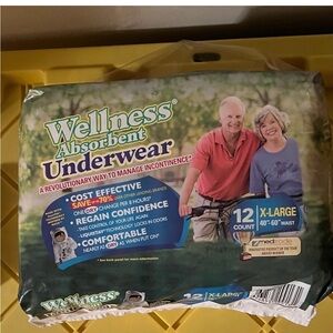 Wellness absorbent underwear